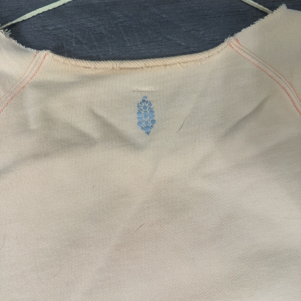Free People Orange Cream Sleeveless Top - Picture 9 of 12